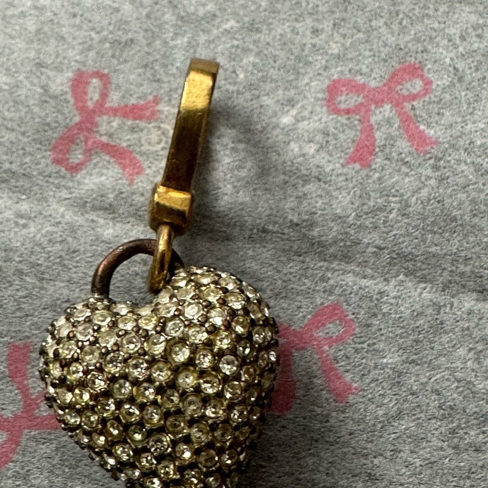 Juicy Couture Gold and Silver Heart Pendant - Picture 4 of 4